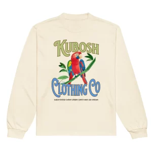 Tropic Parrot Premium heavyweight long sleeve shirt