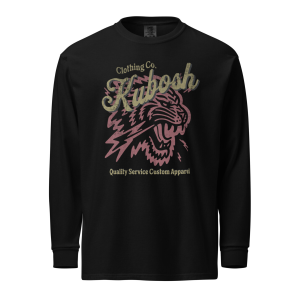 Raw Legacy Garment-dyed heavyweight long-sleeve shirt