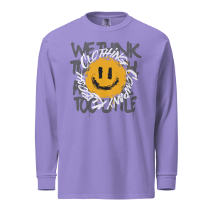Nothing Beats a Great Smile Garment-dyed heavyweight long-sleeve shirt